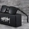 SUPKLEY Outdoor Polarized Sun Protective Sunglasses, Lightweight Durable Square Frame, TR Material, UV400 Protection, Comfortable Hiking Eyewear for All Seasons