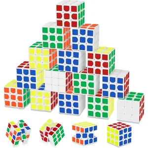 Mini Cube 20 Pack Magic Cube, Puzzle Party Favors for Kids Party Puzzle Game Toys Classroom Rewards & School Prize for Students, Stress Relief Toys Goody Bag Filler Birthday Easter Giftfidget toys