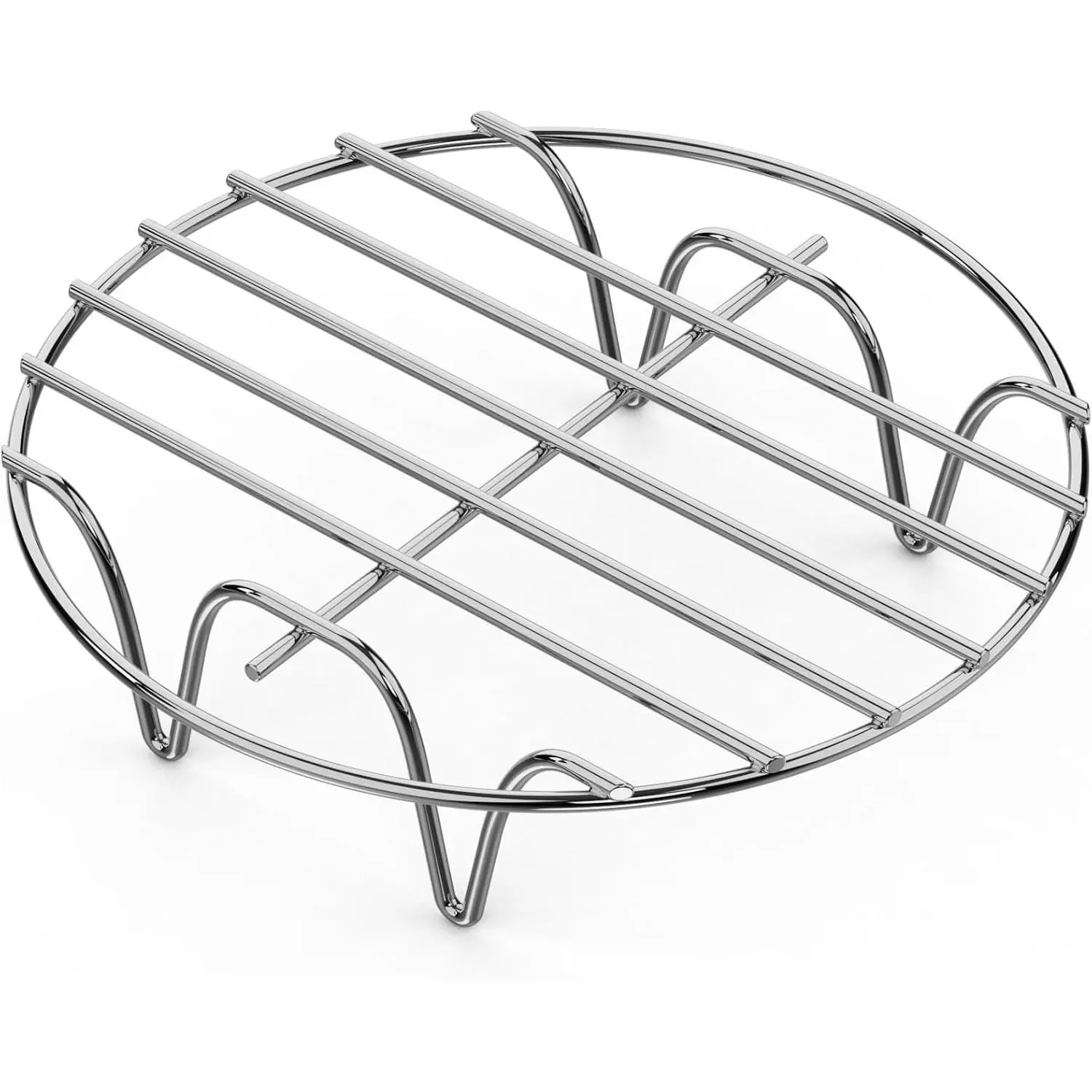 Trivet for Instant Pot Steamer Rack - 3/6 Qt Cooking Stand 1 Pack | Food-Grade Stainless Steel, Elevated Steam Surface, Open Rack Design, Supports Cooking, Cooling and Baking Tasks, Pot Stand