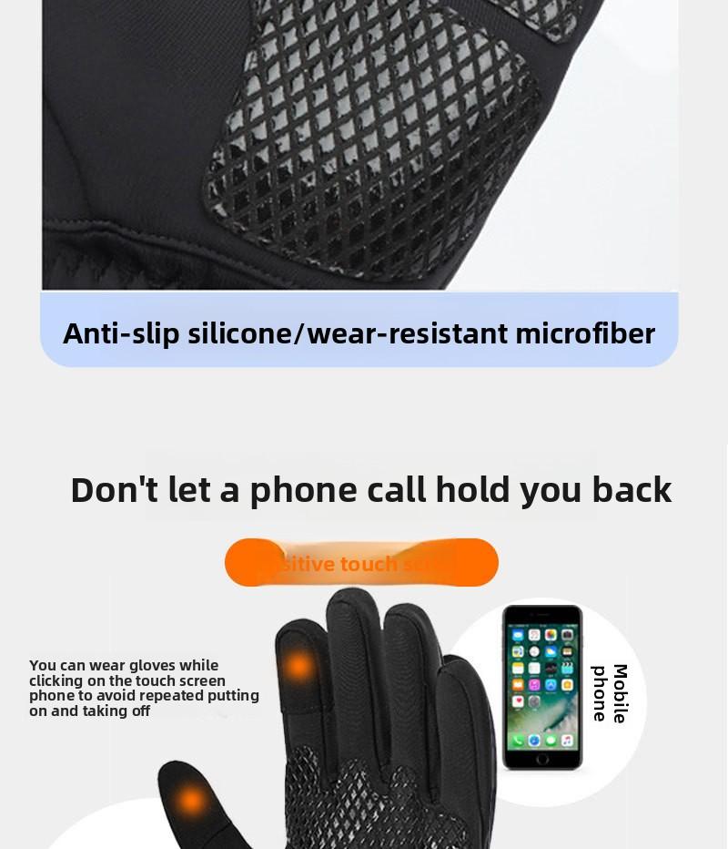 USB Heated Gloves for Men and Women - Winter Thermal Gloves for Outdoor Activities, Cycling, Motorcycling, Hiking - Perfect for Cold Weather