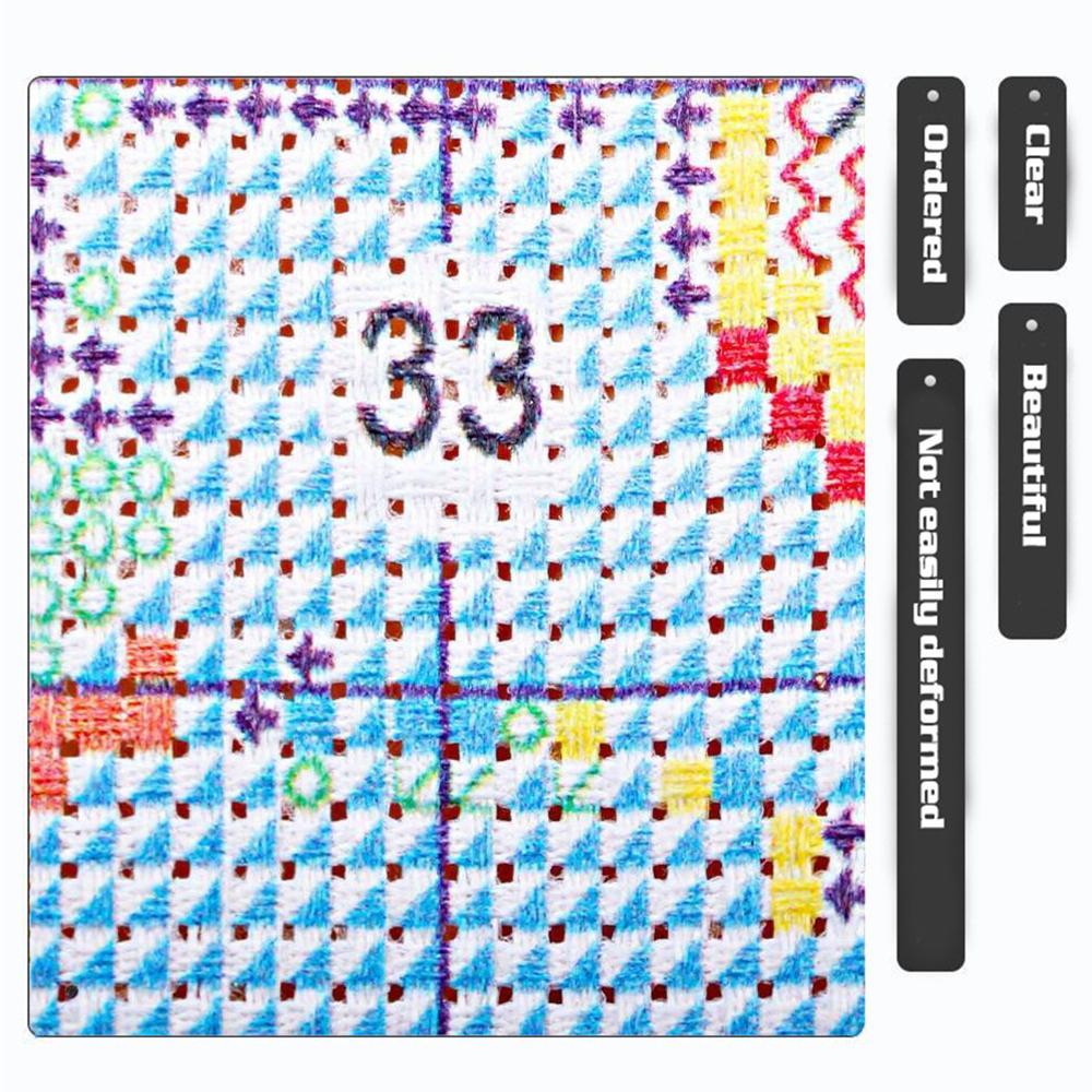 Dolphin Pattern Cross Stitch Kit, DIY Cross Stitch Printed Canvas, DIY Needlework Kit for Beginners, Home Room Decor