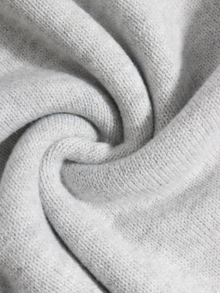 Women's American Vintage Style Letter Print Sweater, Casual Slouchy Knitwear, Suitable for Spring/Autumn/Winter Seasons