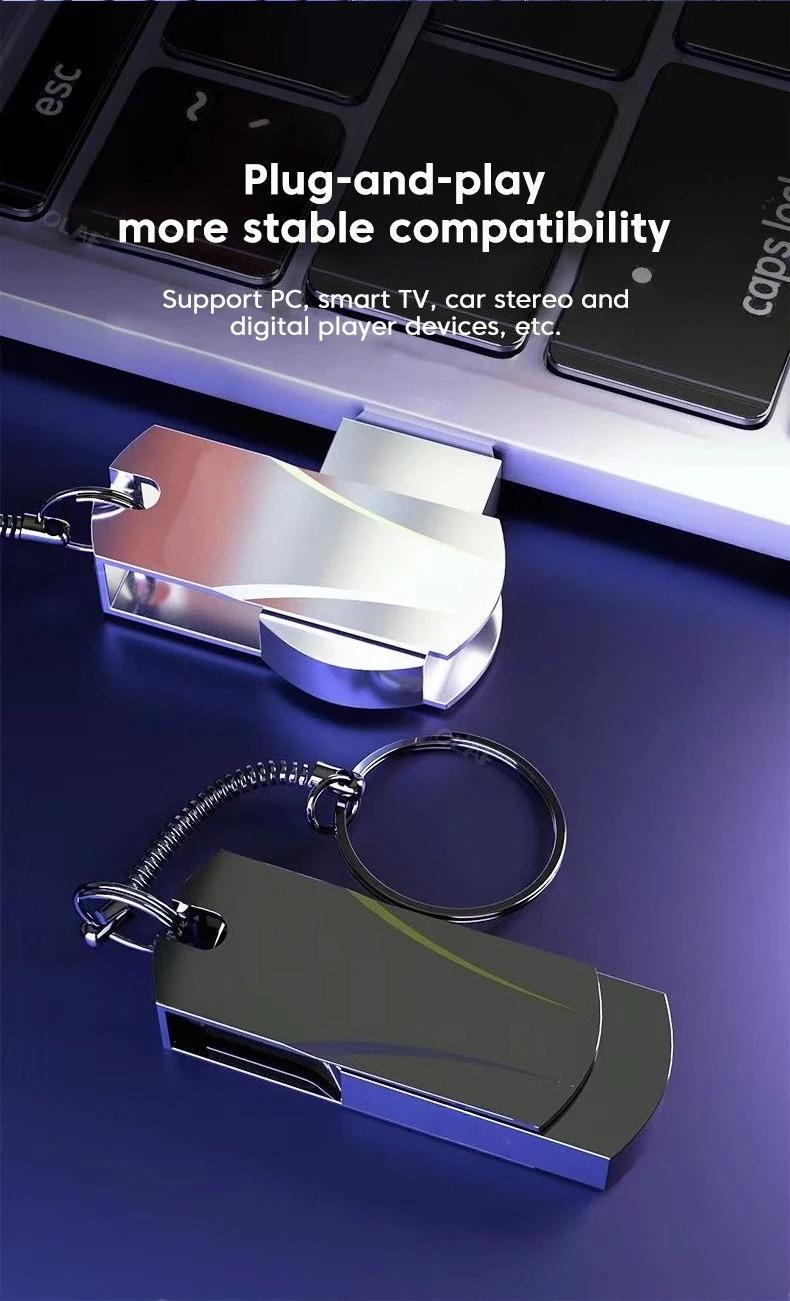 USB 3.0 Flash Drive 512GB 1T 2T Hihg Speed Pen drive Pendrive Waterproof Memory Stick Pen Drive Flash U Disk gifts 256GB