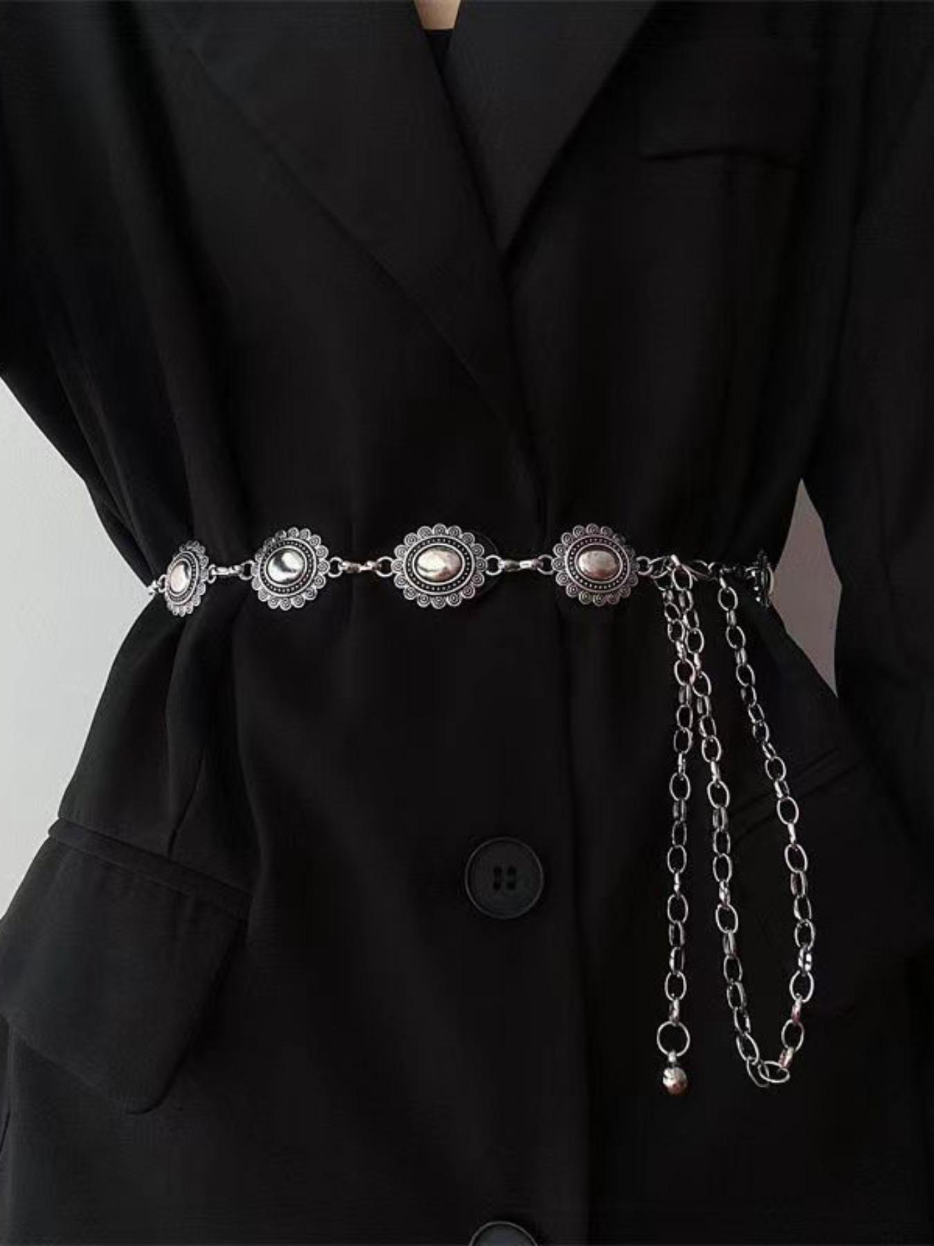 Women's Vintage Layered Waist Chain, Boho Style Vintage Body Jewelry for Party, Daily Clothing Decor, Trendy All-match & Exquisite Jewelry for Birthday Gift