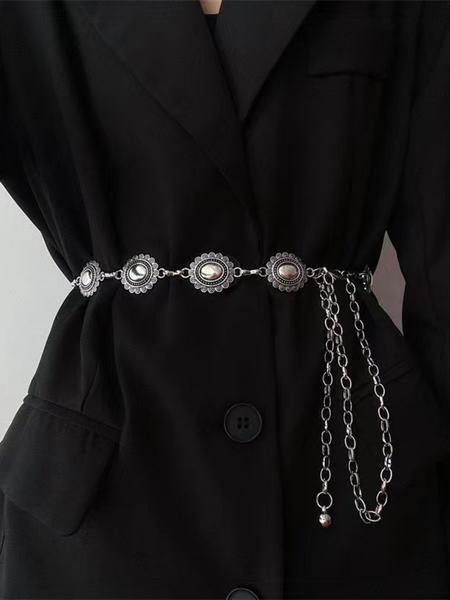 Women's Vintage Layered Waist Chain, Boho Style Vintage Body Jewelry for Party, Daily Clothing Decor, Trendy All-match & Exquisite Jewelry for Birthday Gift