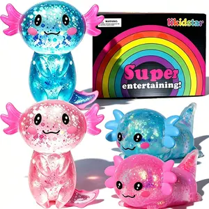 2026 New Shiny Squid Stress Relief Toy, Soft Elastic Squeeze Toy, Portable Stress Relief Toy for Office, Classroom, Party, Birthday Gift
