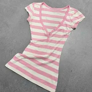 Stripe pattern casual tops chic cotton fashion Y2K tops cute silm rock aesthetic urban emo girls hip hops harajuku women t-shirt