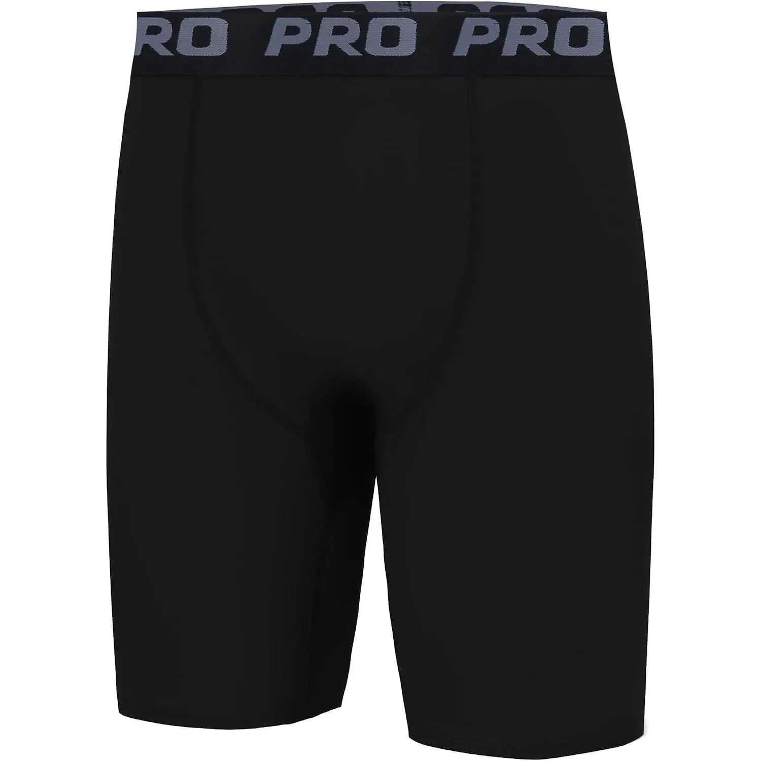 Youth Boys Compression Shorts Side Pocket Performance Athletic Base Layers Underwear Running Sports Soccer