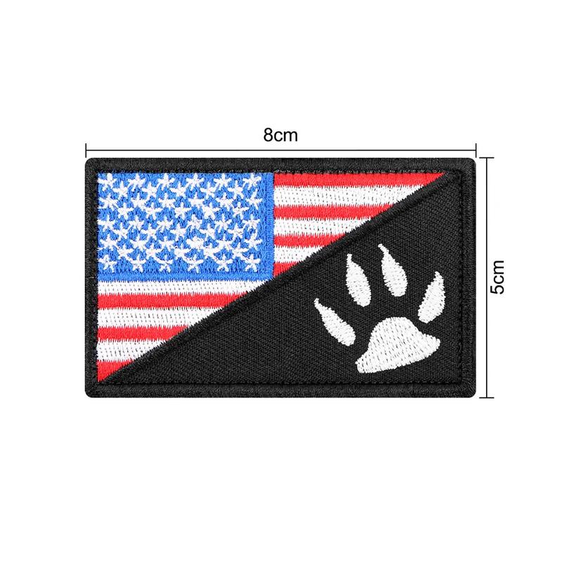 12 Pieces Tactical Patch Bundle For Dog Vest Harness Collar Personalized Patches Tags Sticker Label Custom Name ID Sticker