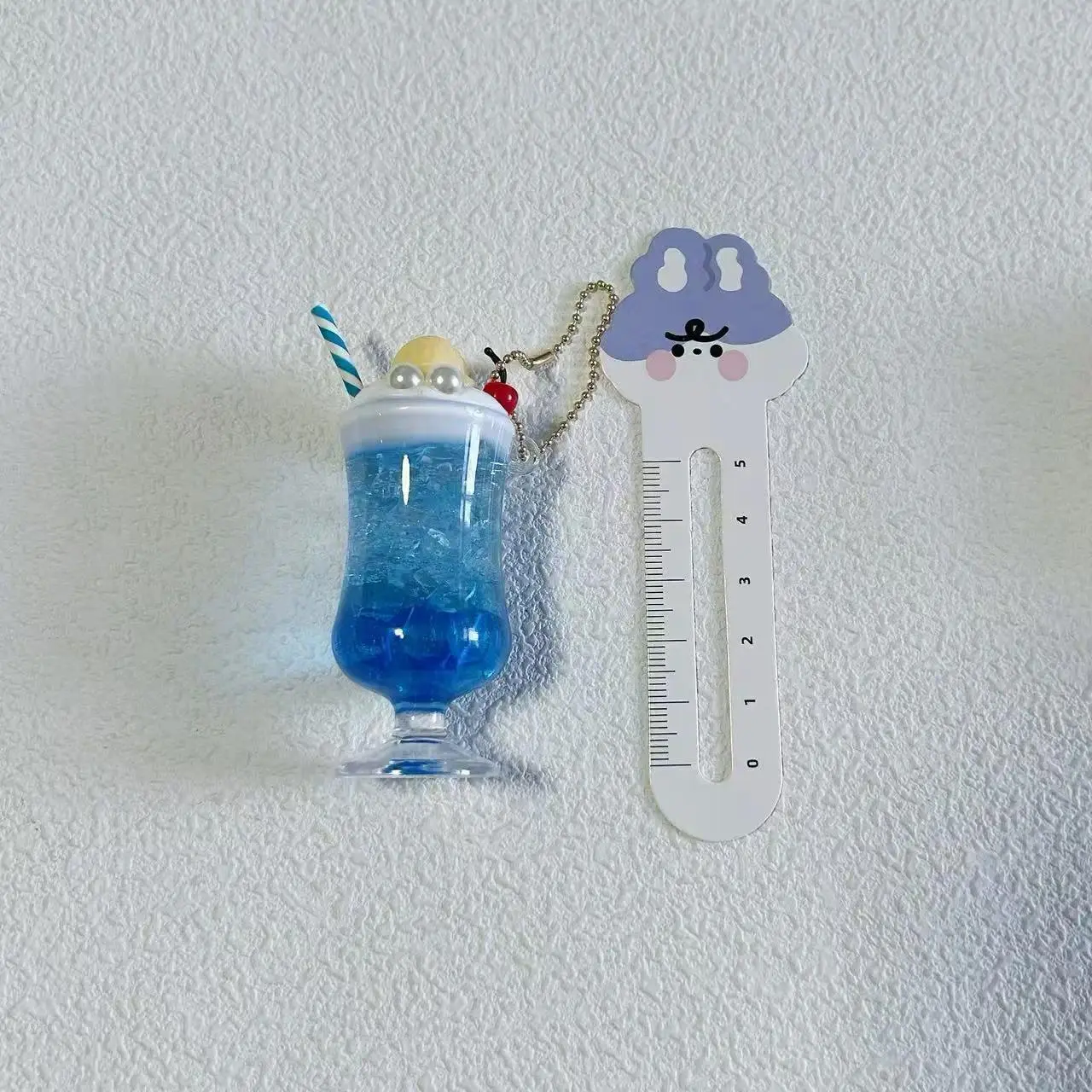 Dessert Theme Capsule Gacha Paper Toy Keychain Collectible Set - Japanese Girls' DIY Felt Crafts Gifts, Paper Crafts, Melon Soda, Cream Cup, Pudding Mini Figures