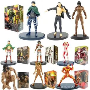 Attack on Titan Figure Eren Jaeger/Levi Giant ver. Action Figure Collectible Model Doll Figure ToysHandmade decorative ornaments