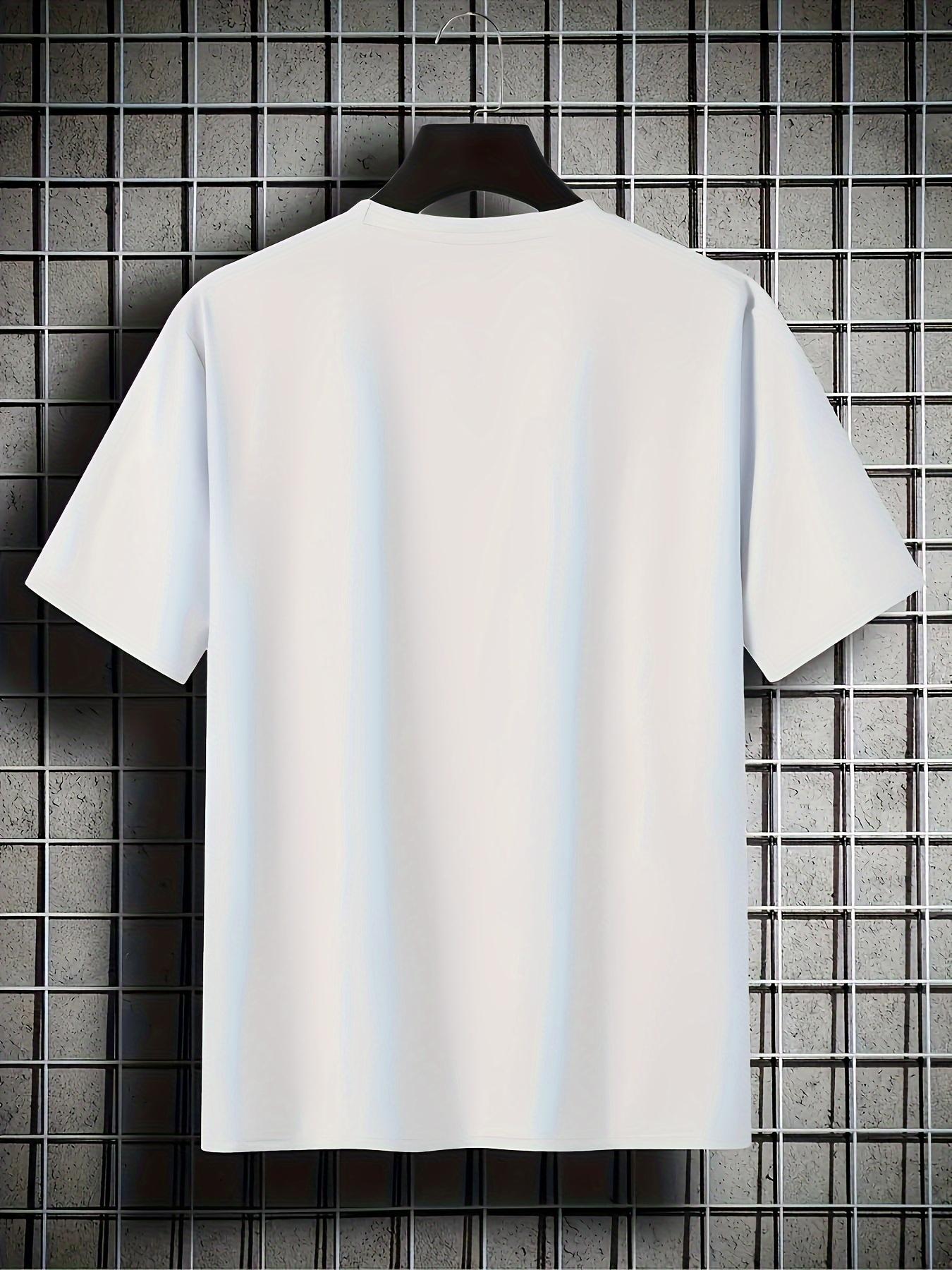 Youth T-Shirt with Contrasting Color Prints, for Teenager, For Teenager