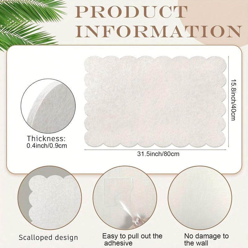 31.5 X 15.8-Inch Foldable Cork Billboard, Decorative Wall Replacement With  Removable Adhesive Sheet, Perfect For Displaying Artworks, Photos And Documents, Visual Board Display corner