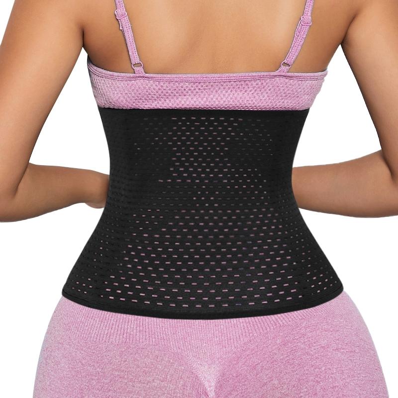 Solid Color Women's Waist Trainer, Tummy Control Body Shaper Wrap, Postpartum Body Shaper, Maternity Supplies