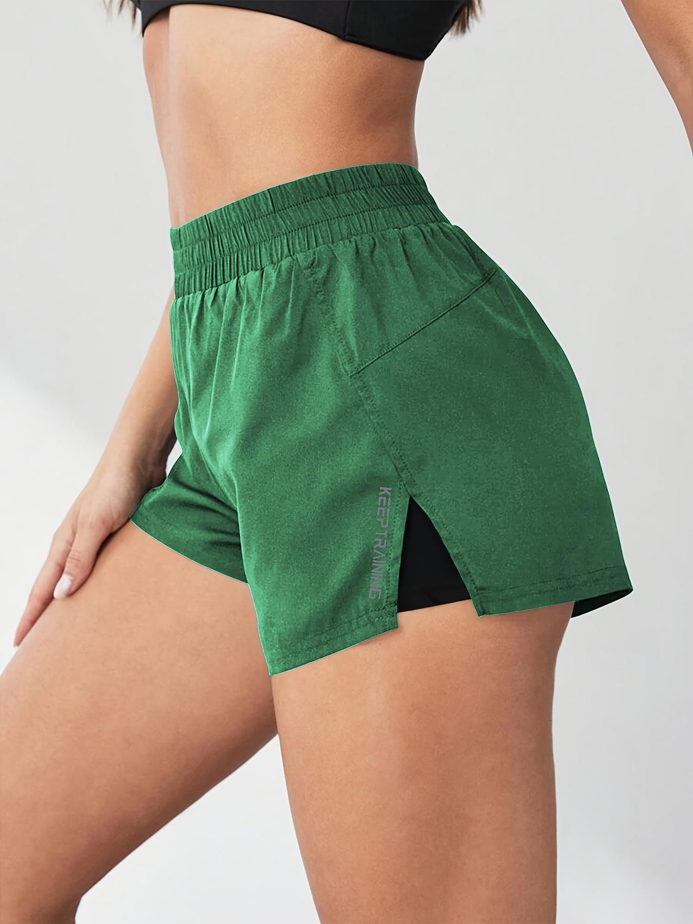 2026 New 2-in-1 Look Anti-See-Through Yoga Shorts Sports Shorts Running Fitness Tennis Casual Basic Athletic Pants for Women