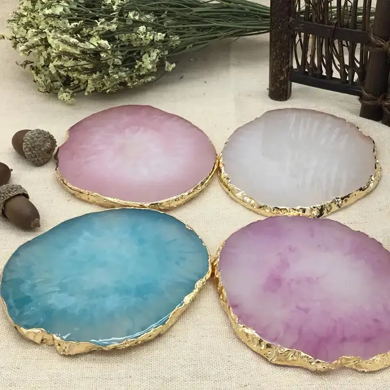 Resin Stone Nail Art Palette, Resin Stone Nail Art Color Mixing Palette, Nail Art Tool for Home & Salon Use, Nail Tech Supplies, Manicure, Nail Care