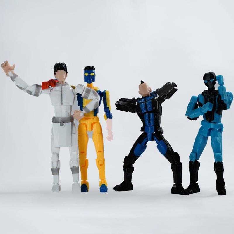 3D Printed Invincible Toys Action Figures Anime Model Lucky Dummy 13 Superheroes Mark Thragg Multi-Jointed Toy Ornaments Gifts 3D Printed Invincible Toys Action Figures Anime Model Lucky Dummy 13 Superheroes Mark Thragg Multi-Jointed Toy Ornaments Gifts