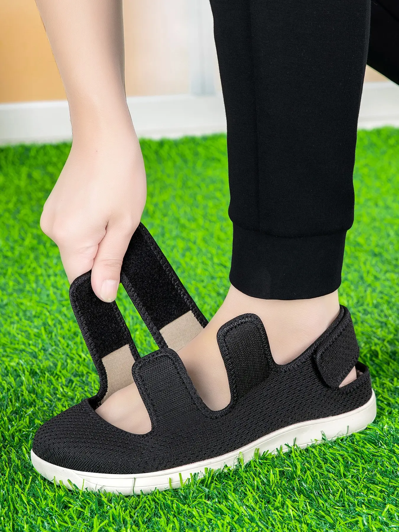 Summer New Casual Fashion Sport Sandals, Lightweight Comfort Wide Toe Velcro Design, Adjustable Fit for Big Feet, Outdoor Hiking Shoes, Trail Sandal, Outdoor Walking Sandals