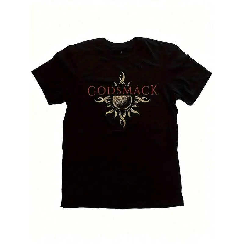 "GODSMACK", Men's Short Sleeve Tee – Lightweight And Breathable, Ideal For Workouts, Travel, Or Relaxing – Great Gift For Fashion-Forward Men