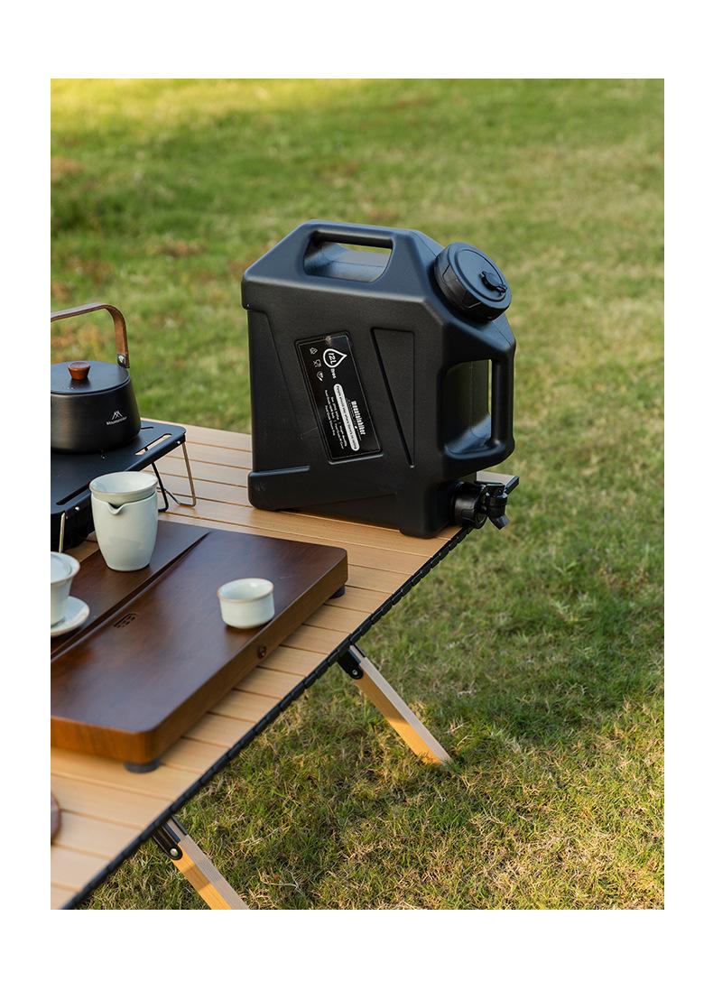 Outdoor camping household water storage bucket with faucet car self-driving tour water storage tank water storage large plastic bucket