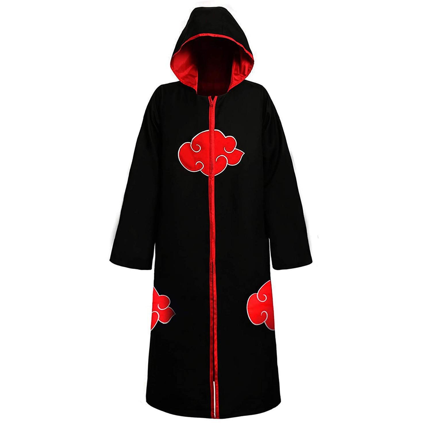 European American Halloween Cosplay Ninja Naruto Akatsuki Fourth Generation Cloak