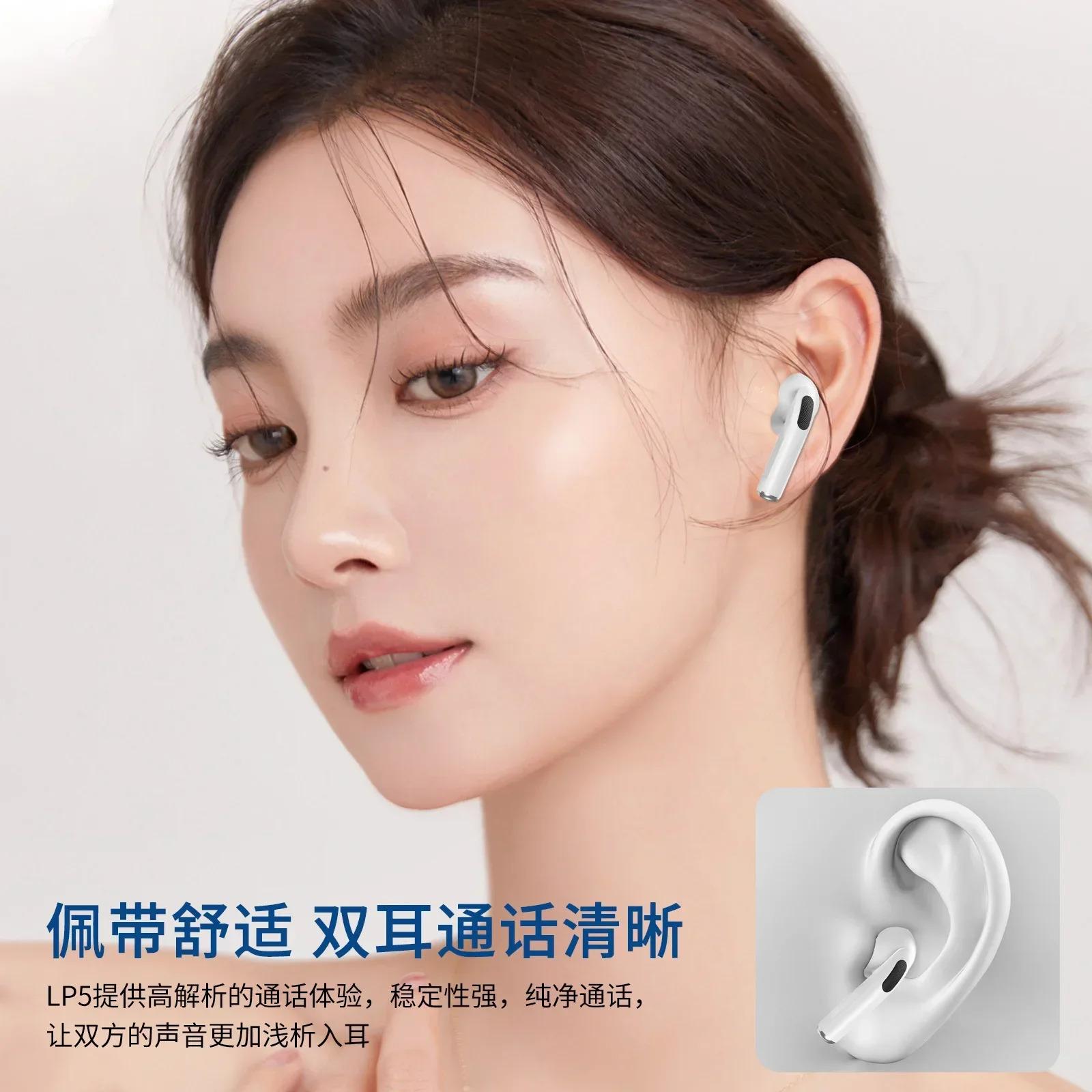 2026 A6 Pro TWS Bluetooth 5.3 Earbuds Half In-Ear Wireless Earphones with Noise Reduction