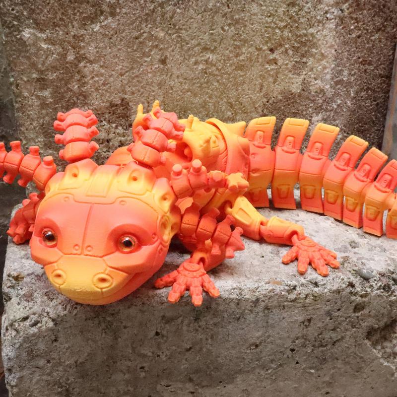 3D Printed 37cm Mechanical Hexapod Dinosaur Toy, Realistic Eyes, Detachable Head, Party Gift, Birthday Present, Halloween & Christmas Gift, Animals 3D Printed 37cm Mechanical Hexapod Dinosaur Toy, Realistic Eyes, Detachable Head, Party Gift, Birthday Present, Halloween & Christmas Gift, Animals