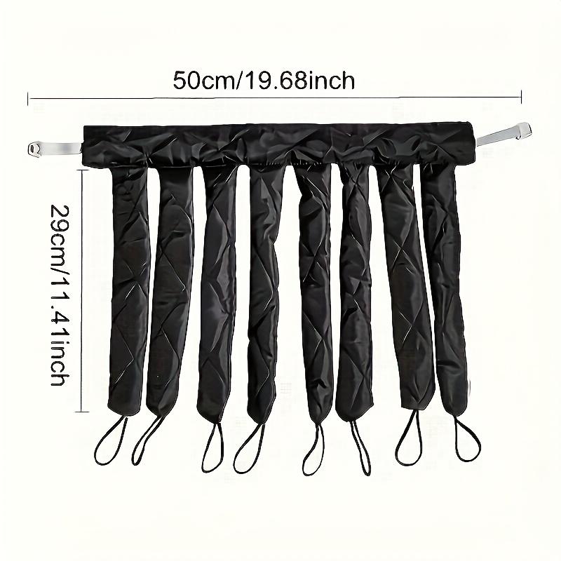 Women's Heat-Free Octopus Hair Curler, Soft Sleep Hair Band for Long Hair, Gentle and Safe, Blue/ Clip, Overnight Curling, Durable Clips