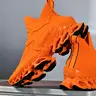 Men's Fashionable Patchwork Design Sneakers, Casual Breathable Comfortable Sports Running Shoes, Trendy Running Shoes, Male All-match Round Toe Chunky Sneakers for Daily Life, Casual Jogging Shoes, Athletic Shoes #GLOBAL PICKS