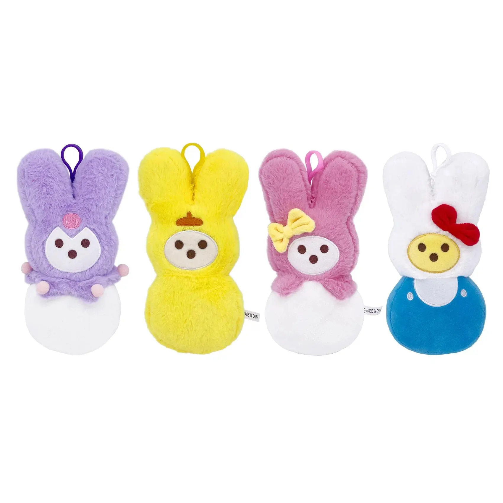 New explosive Peeps Easter rabbit plush toy anime merchandise birthday gift carrot decoration rabbit doll toy Popular toys