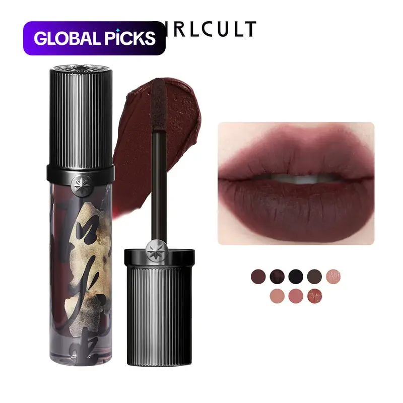 GIRLCULT Moisturizing Matte Lipsticks, Long-Lasting Easy-Coloring Lipsticks, Suitable for Lip Makeup on All Occasions, Girls' & Women's Makeup Accessories