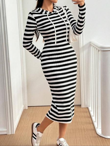 Women's Lace Bodysuit with Hood, Casual One-Piece Jumpsuit, Slim Fit Long Sleeve Romper, All Seasons Wear