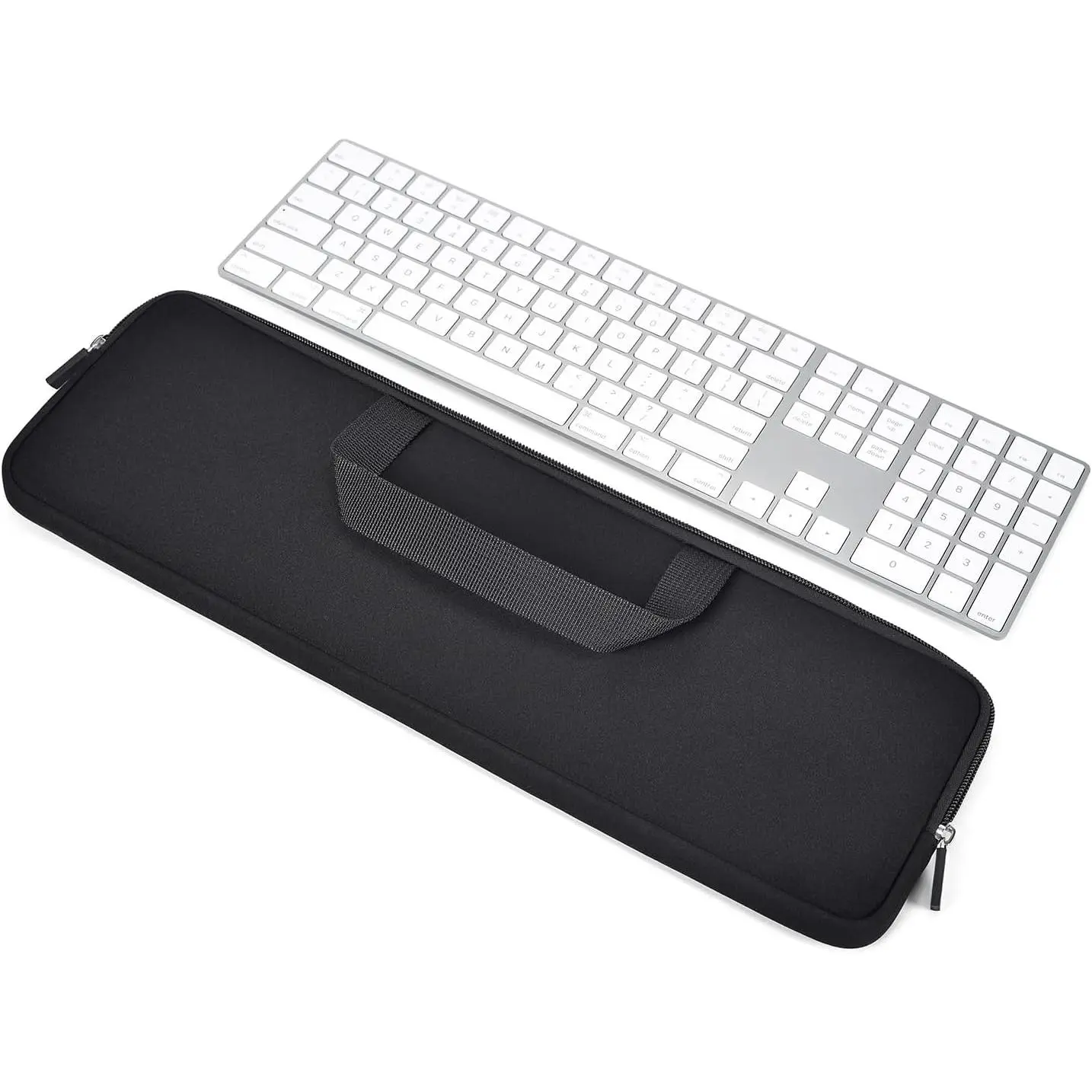 Magic Keyboard Sleeve Case, Padded Shockproof Protective Bag for 2024  iMac 24 inch M4 M3 Magic Keyboard w/out  ID A2449 A2450, Magic Keyboard 2 MLA22LL/A A1644 Pouch for