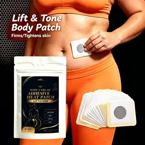 Body Patches for Abdomen, Buttocks, Thighs, Ankles, Ultra-Thin Breathable Design, Comfortable Invisible, Alcohol-Free, 60 Pieces/70g
