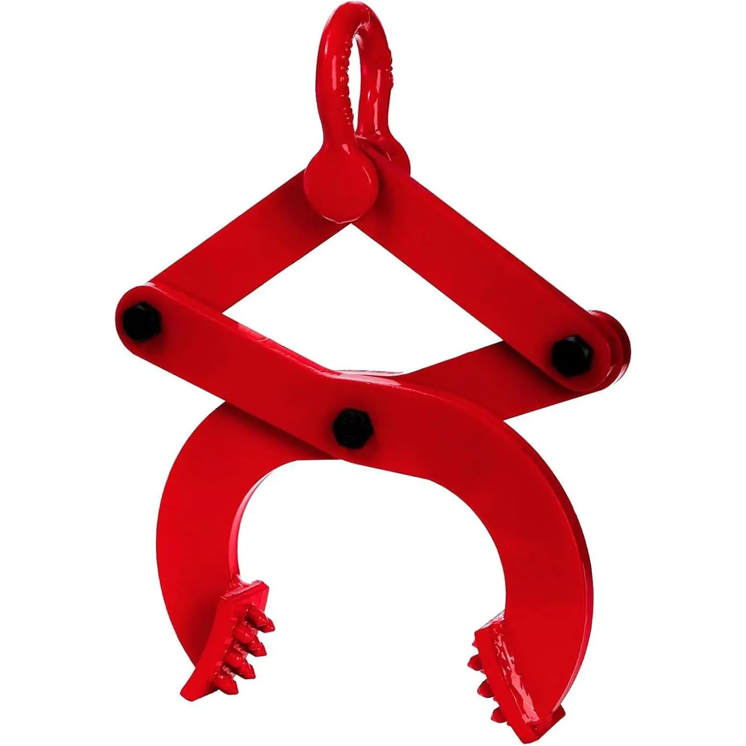 Pallet Puller Clamp 1T/2205LBS Pallet Jack Puller Steel Single Scissor Hook Puller, 5.9 Inches Bigger Jaw Opening Pallet Grabber, Heavy Duty Steel Single Scissor for Pulling Pallets, Woods