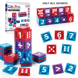 Magnetic Numbers and Symbols Set, Random Colors, Kids Learning Toy, Portable Storage, Ideal for School and Home, Perfect Gift