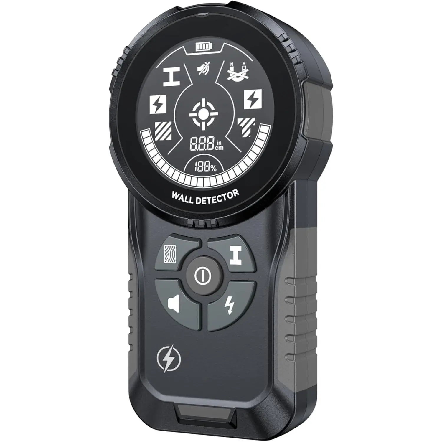 Professional Stud Finder, Multi-Mode Wall Scanner for , Metal & Other Wall Types with Digital Display,  Grip & High-Accuracy Sensor