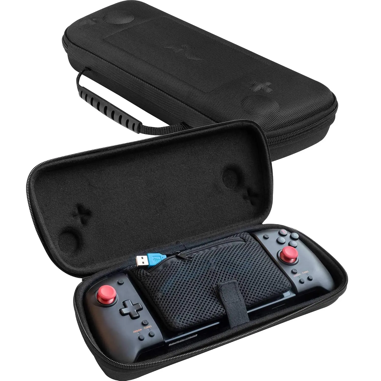 Grip Carry Case for    Split Pad Pro Controller, Compatible With  OLED Model