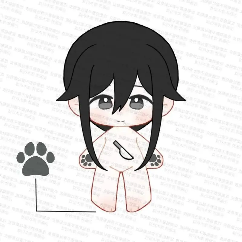 20CM Yandere Simulator Game Yandere chan Cute Plush Doll Body Dress Up Stuffed Toys Dolls Figures Gift for Adults And kids