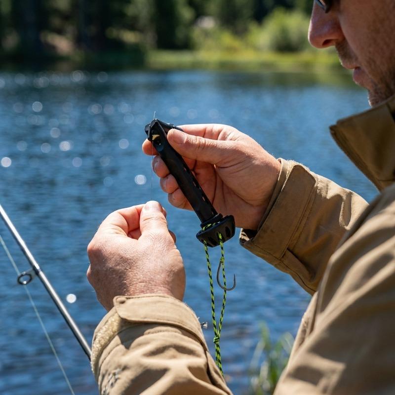 Magnetic Threader Simple and Convenient Fishing Line Threader