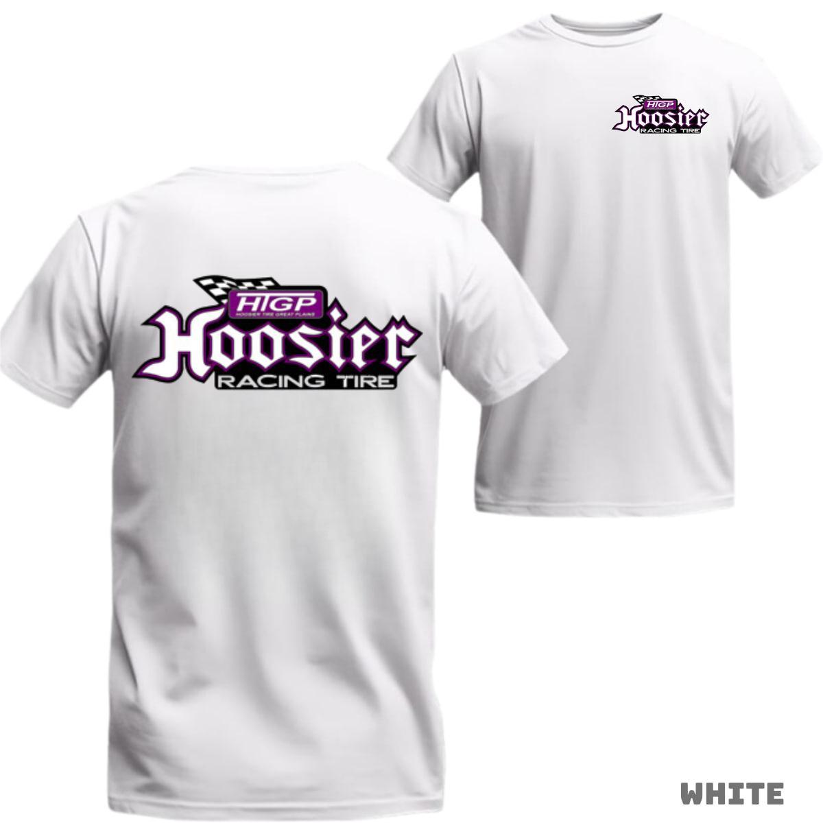 Hoosier Racing Tire Graphic Tee, Official Motorsport Shirt for Speed Fans & Car Shows