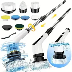 2026 New Model Cordless Handheld Electric Spin Scrubber - IPX7 Rated, Multifunction, Adjustable Speed, Extendable Handle, Long-Lasting Battery, Multi-Surface Brush Kit for Bathroom, Kitchen, Cleaning, summerwins，dealsforyoudays，TikTokShopDealsforYouDays,