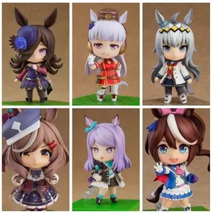 10CM Q Version Anime Uma Musume Pretty Derby Nendoroid Ko Articulated Action Figure Desktop Decoration Ornament Model Toys Gift