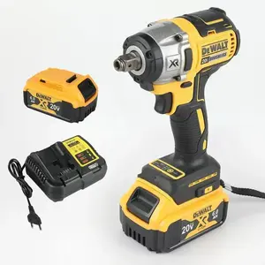 DEWALT 20V MAX XR Brushless 1/2" Impact Wrench Kit with 6.0Ah Battery Fast Charger & Tool Bag USA Stock 4-7 Day Delivery Made in China