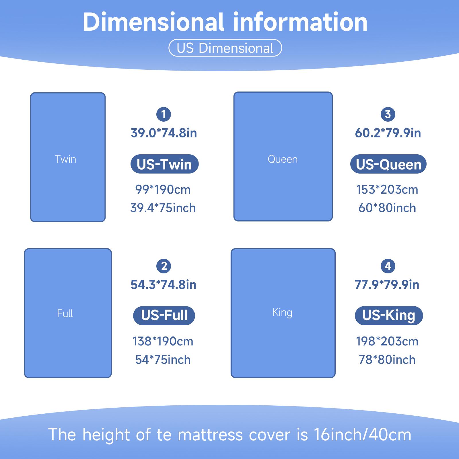 VIZIM Quilted Waterproof Mattress Protector, Fitted Mattress Pad Topper with 16 Inch Deep Pocket, Twin Full Queen King Size, Anti-Dust Mite & Breathable Bedding Cover, Machine Washable VIZIM Quilted Waterproof Mattress Protector, Fitted Mattress Pad Topper with 16 Inch Deep Pocket, Twin Full Queen King Size, Anti-Dust Mite & Breathable Bedding Cover, Machine Washable