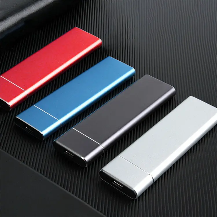 Portable External Hard Drive - Slip Slim, Fast Transfer, Large Capacity 1TB/2TB Mobile Storage for Laptops/PCs, Daily Data Storage & File Backup