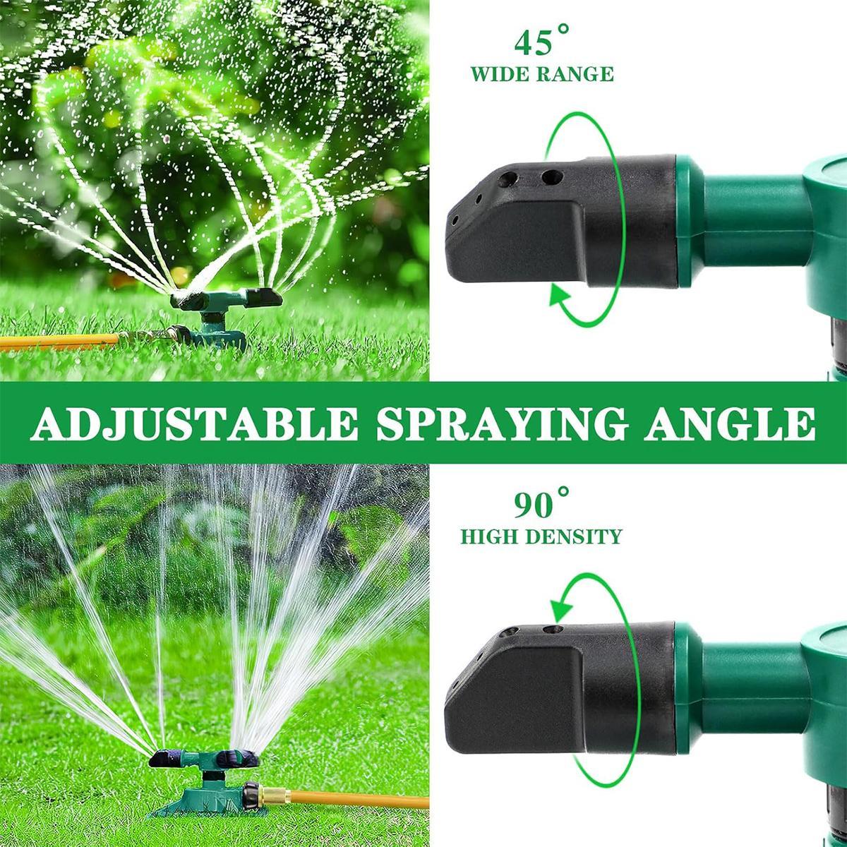Sprinklers for Yard, Water Sprinkler for Lawn, 360 Degree Rotating Lawn Sprinkler for Yard Large Area, Yard Sprinklers for Kids, Pets Playing Yard Watering Device Garden Outdoor Spray