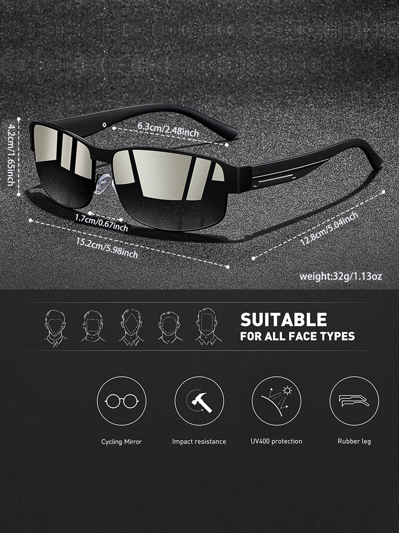 The latest metal frame retro square men's sunglasses come in various colors for personalization. They feature UV400 lenses for outdoor eye protection and spring hinges on temples for long-term comfort. The latest metal frame retro square men's sunglasses come in various colors for personalization. They feature UV400 lenses for outdoor eye protection and spring hinges on temples for long-term comfort.