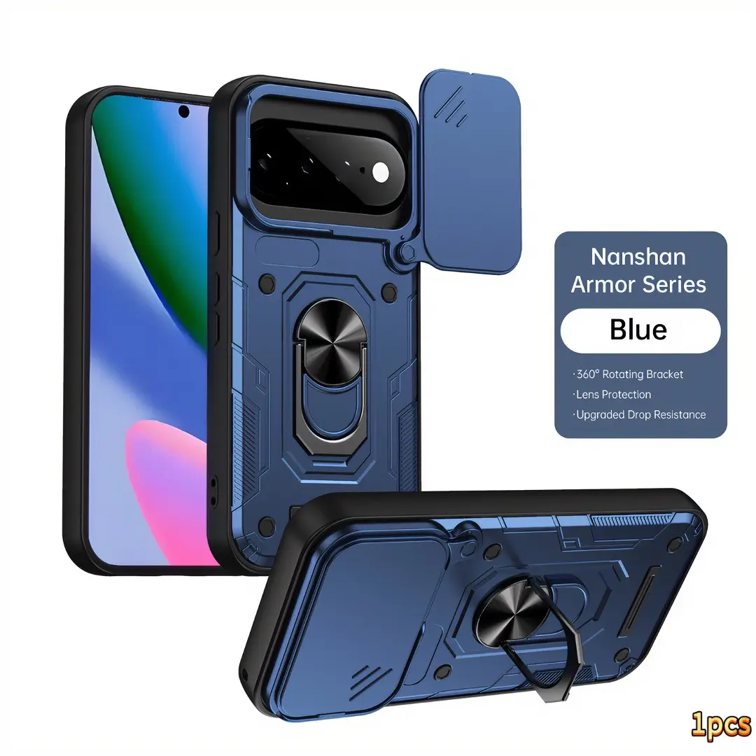 Google Pixel 10 5g Car Mount Case with 360° Stand, Anti-Drop Shell, Compatible with Google Pixel 11 Pro Xl, Durable Phone Cover