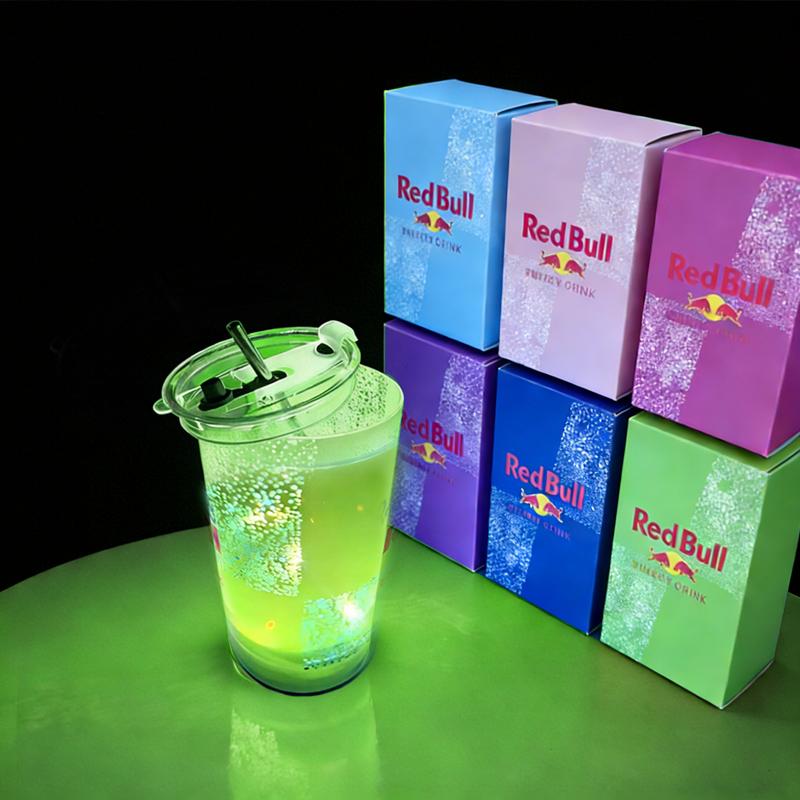 Creative Bar Party Luminous Red Bull 14oz LED Cup Customizable Color Option Free Straw Lid Included Premium Cup with Exclusive Perks WB Blue Creative Bar Party Luminous Red Bull 14oz LED Cup Customizable Color Option Free Straw Lid Included Premium Cup with Exclusive Perks WB Blue